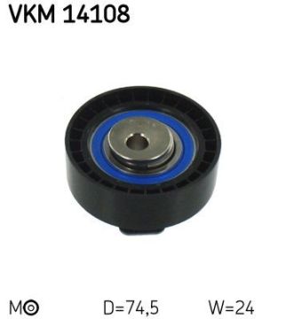 SKF EKSANTRİK GERGİ RULMANI 1.8TDCİ CONNECT 02> SKF 2T1Q 6K254 AB VKM14108