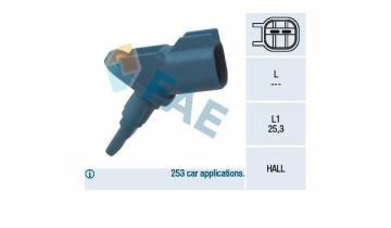 FAE ABS BEYNİ KUMANDA SENSÖRÜ FOCUS 05> FAE 3M5T 2B372 DA 78011