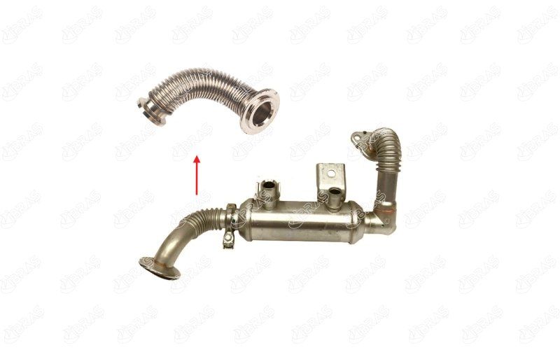 İBRAŞ EGR SOĞUTUCU BORUSU 1.8TDCİ CONNECT 06> İBR 7T1Q 9F464 AB 19818