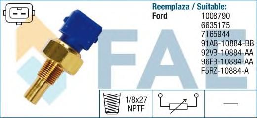 FAE HARARET MÜŞÜRÜ (MAVİ) T12-T15 FAE 92VB 10884 AA FAE33100