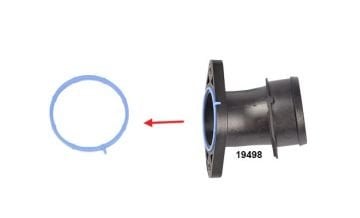 İBRAŞ TURBOŞARJ HAVA GİRİŞ HORTUMU DİRSEK CONTASI V347 363 İBR CC11 6K686 AC.CNT 19499