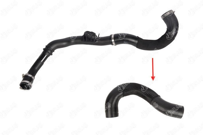 İBRAŞ TURBO HORTUMU BÜYÜK 2.0 ECOBLUE V362 V363 İBR GK21 6C646 AK 19524