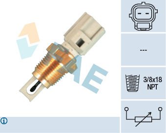 FAE HAVA ISI MÜŞÜRÜ 1.6 ZETEC S FOCUS 98> FAE F6SF 12A697 AB 33426