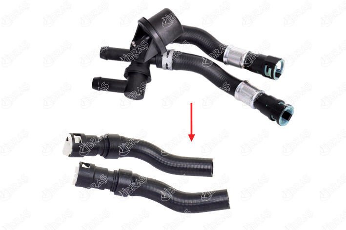 İBRAŞ KALORİFER HORTUMU (PLASTİK PARÇA HARİÇ) V184 01> İBR 2C11 18D489 AA 19683