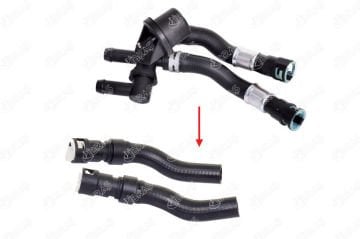 İBRAŞ KALORİFER HORTUMU (PLASTİK PARÇA HARİÇ) V184 01> İBR 2C11 18D489 AA 19683
