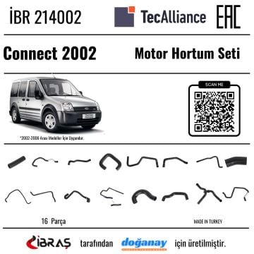 İBRAŞ MOTOR HORTUM SETİ CONNECT 02> İBR 214002 214002