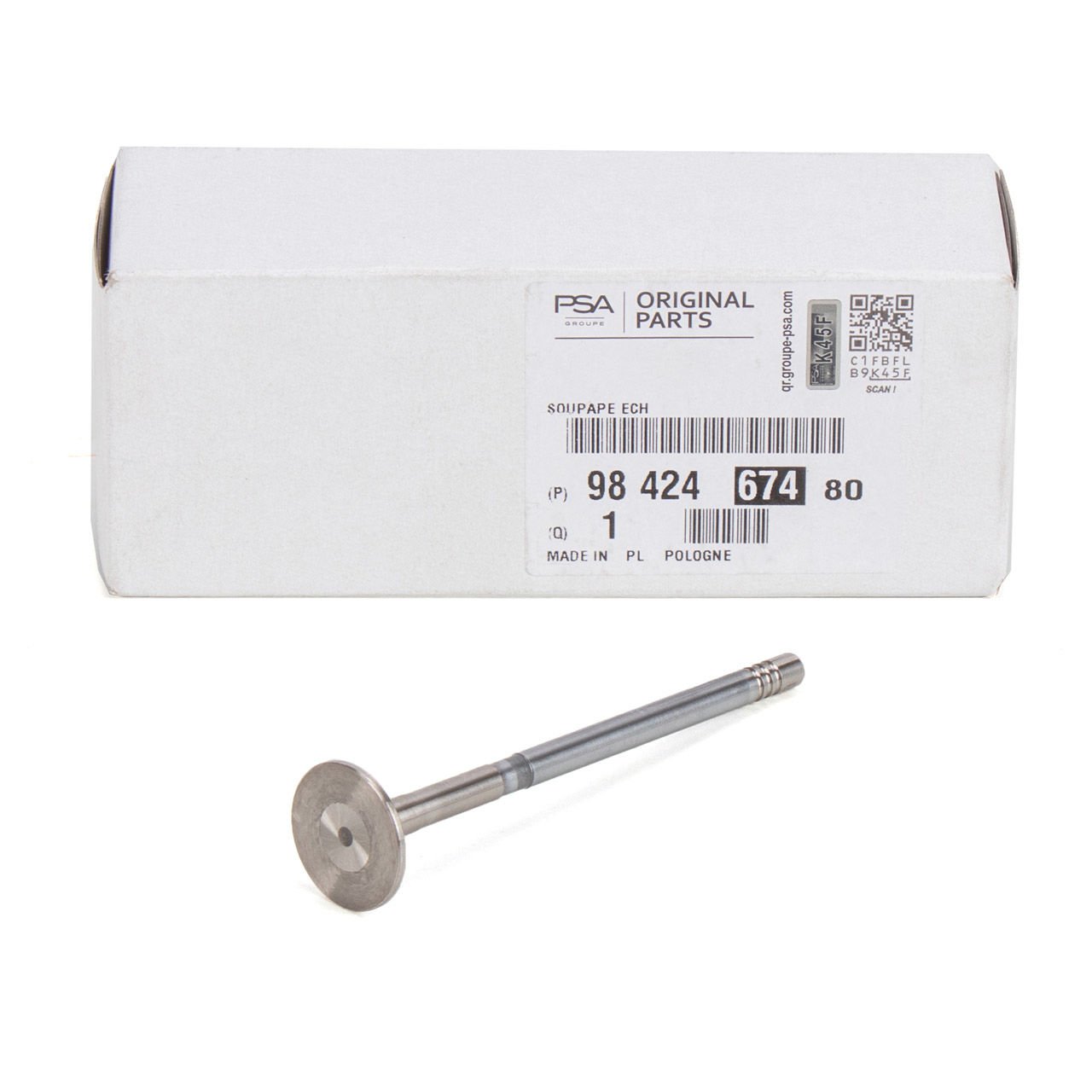 PSA SUBAP EGZOZ 1.5 TDCİ FOCUS-FİESTA-COURİER PSA JX6Q 6505 AA 9842467480
