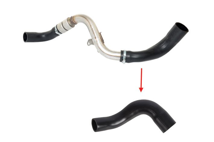 İBRAŞ TURBO HORTUMU (BÜYÜK PARÇA) 1.8 TDCİ  FOCUS 05> İBR 4M51 6C646 DF.B 19917