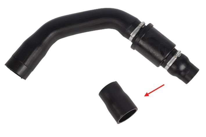 İBRAŞ İNTERCOOLER HORTUMU SOL 2.2 KÜÇÜK PARÇA V347 06> İBR CC11 6C646 BG.K 19659