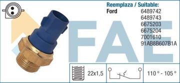 FAE FAN MÜŞÜRÜ (+AC) ESCORT 91> FAE 91AB 8B607 AB 37690
